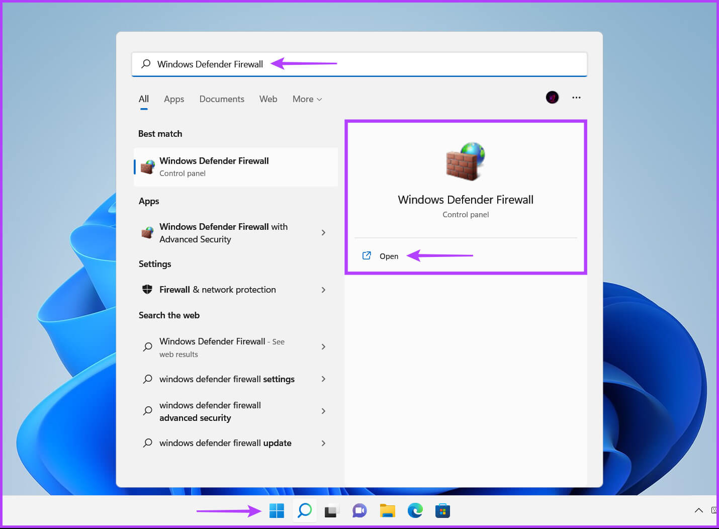 Accessing_-Windows_Defender_Firewall أفضل 6 طرق لإصلاح عدم عمل Steam Play Remote على Windows 11