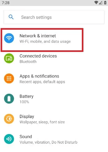 Android-Apps-Internet-Network-1.jpg كيفية حظر الوصول إلى الإنترنت تمامًا لتطبيقات محددة على Android