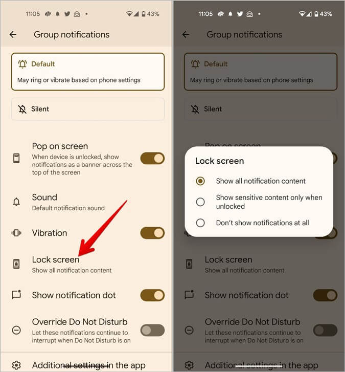 Android-WhatsApp-Notifications-Lock-Screen كيفية الحصول على إشعارات WhatsApp على شاشة القفل والشاشة الرئيسية