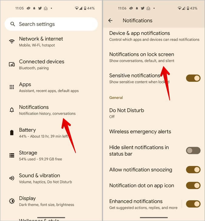 Android-WhatsApp-Notifications-on-LOck-Screen كيفية الحصول على إشعارات WhatsApp على شاشة القفل والشاشة الرئيسية
