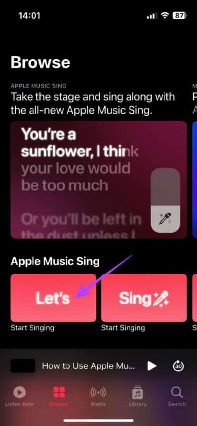 كيفية استخدام Apple Music Sing على iPhone و iPad لـ Karaoke - %categories