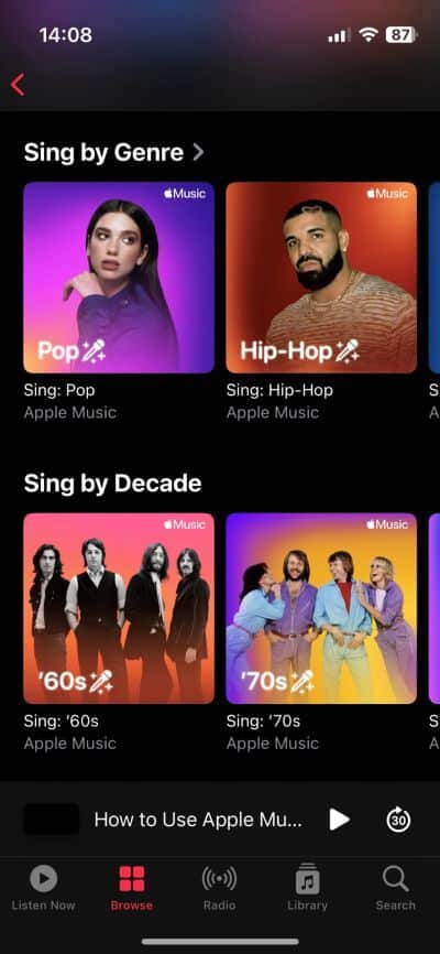 Apple-Music-sing-4 كيفية استخدام Apple Music Sing على iPhone و iPad لـ Karaoke