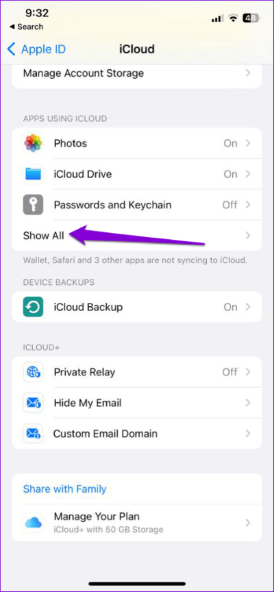 Apps-Using-iCloud-on-iPhone-474x1024-1 أفضل 8 طرق لإصلاح تعذر إكمال خطأ النسخ الاحتياطي لـ WhatsApp على Android و iPhone