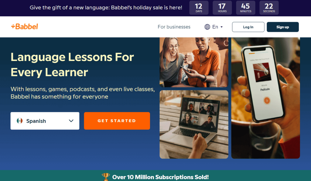 Babbel-website-1-1024x597-1 هل Babbel جيد للمبتدئين؟