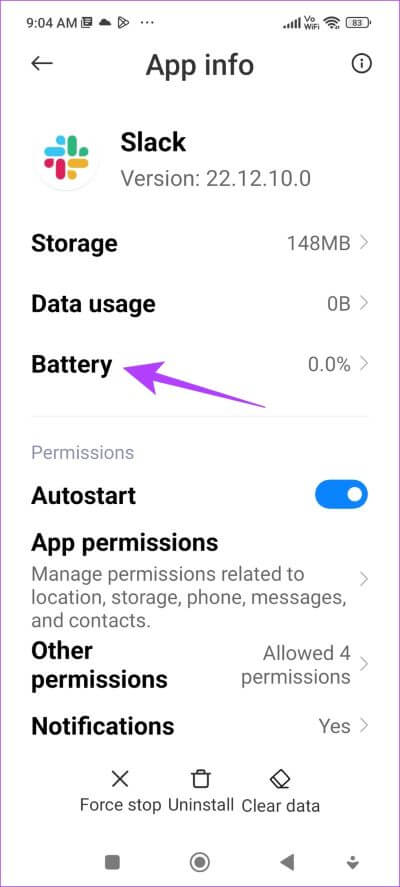 Battery 8 إصلاحات لعدم تحميل الصور في Slack على iPhone و Android