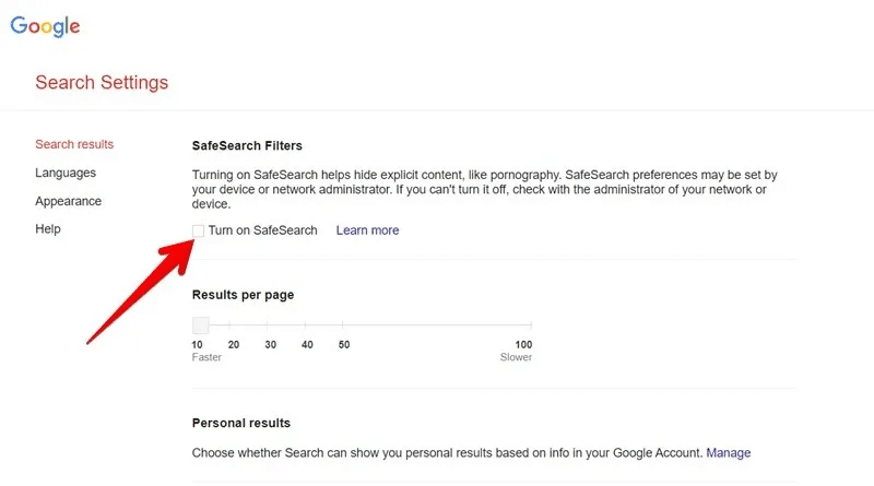 Block-Websites-Chrome-Desktop-SafeSearch.jpg كيفية حظر مواقع الويب على Chrome و Firefox و Edge و Safari و Android و iOS