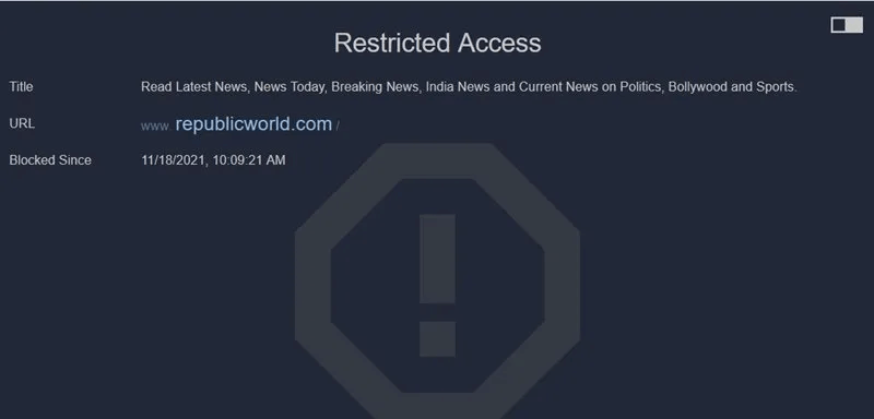 Block-Websites-Firefox-Add-on-Restricted-Access.jpg كيفية حظر مواقع الويب على Chrome و Firefox و Edge و Safari و Android و iOS