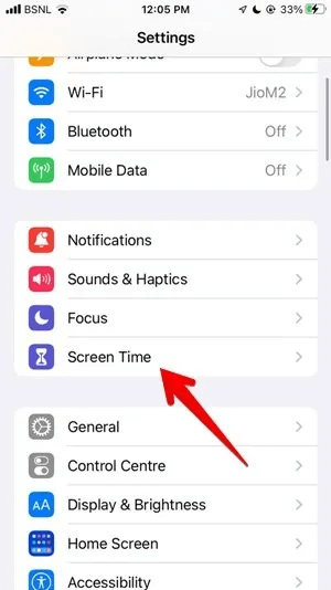 Block-Websites-iOS-Screen-Time.jpg كيفية حظر مواقع الويب على Chrome و Firefox و Edge و Safari و Android و iOS