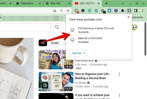 Chrome-Cast-Select-TV.jpg كيفية توصيل جهاز Chromebook بجهاز تلفزيون