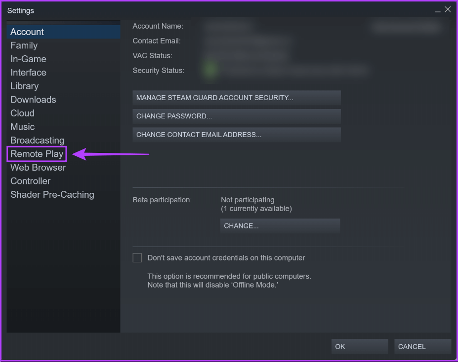 Click-on-Remote-Play-1 أفضل 6 طرق لإصلاح عدم عمل Steam Play Remote على Windows 11