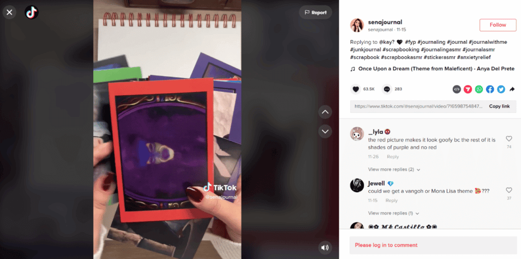 Click-on-the-desired-video-to-show-its-full-description-and-comments-left-by-people-1024x509-1 كيفية مشاهدة TikTok بدون تطبيق