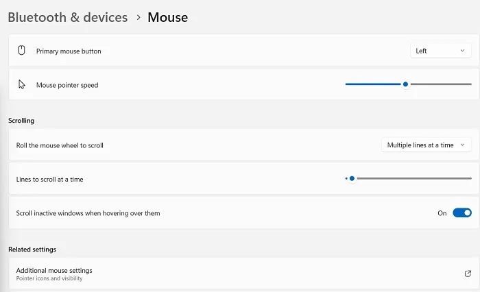 Common Windows Problems Solution Mouse Settings.jpg - مشاكل Windows الأكثر شيوعًا وكيفية حلها