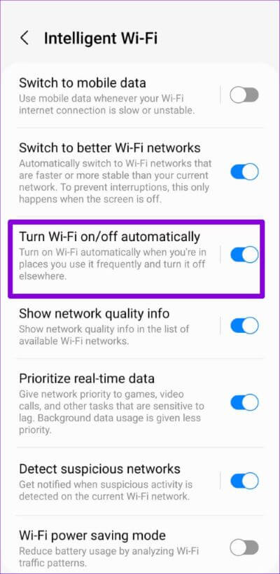 أفضل 7 طرق لإصلاح عدم اتصال Android بشبكة Wi-Fi تلقائيًا - %categories