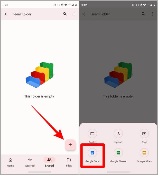 طريقتان لإضافة مستند Google إلى مجلد مشترك في Google Drive على الهاتف المحمول والويب - %categories