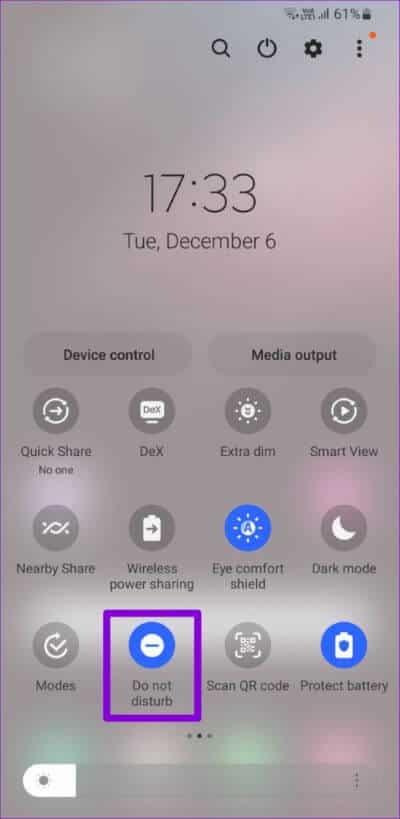 Disable-DND-on-Android-500x1024-1 أفضل 7 طرق لإصلاح عدك عمل صوت الإشعار على Facebook Messenger