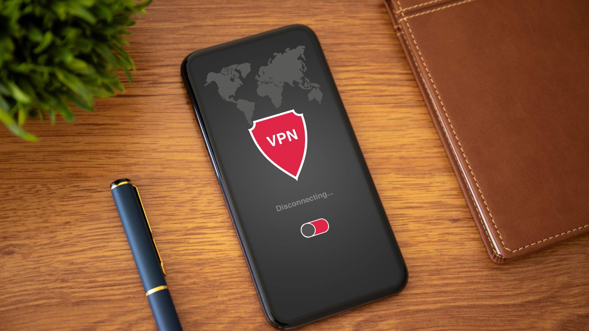 Disconnect-VPN-3 أفضل 6 طرق لإصلاح عدم تسجيل الدخول Facebook Messenger على Android و iPhone