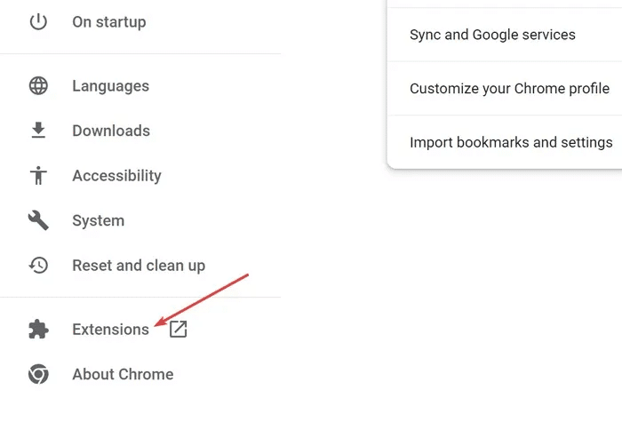 ERR-SLL-Protocol-Chrome-Extensions.jpg كيفية إصلاح ERR_SSL_PROTOCOL_ERROR في Windows