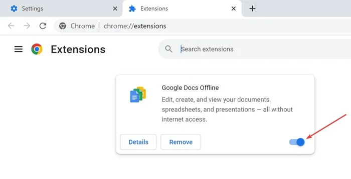 ERR-SLL-Protocol-Turn-off-Extensions.jpg كيفية إصلاح ERR_SSL_PROTOCOL_ERROR في Windows