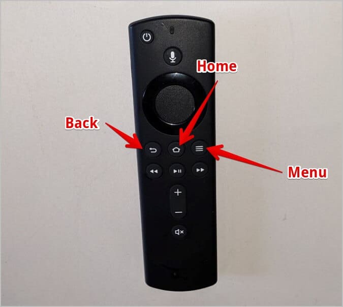 Fire-Tv-Remote-Back-Home-Menu ما هي الأزرار المختلفة الموجودة على جهاز التحكم عن بعد في Fire TV Remote