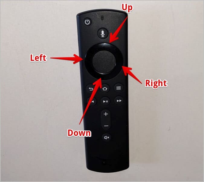 Fire-Tv-Remote-Navigation ما هي الأزرار المختلفة الموجودة على جهاز التحكم عن بعد في Fire TV Remote