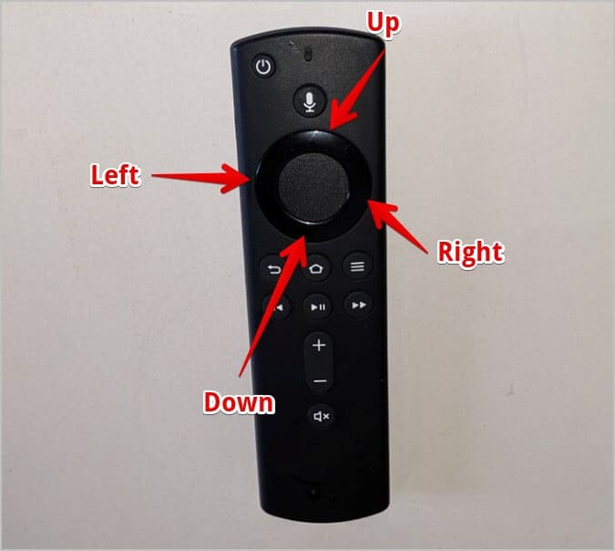 ما هي الأزرار المختلفة الموجودة على جهاز التحكم عن بعد في Fire TV Remote - %categories