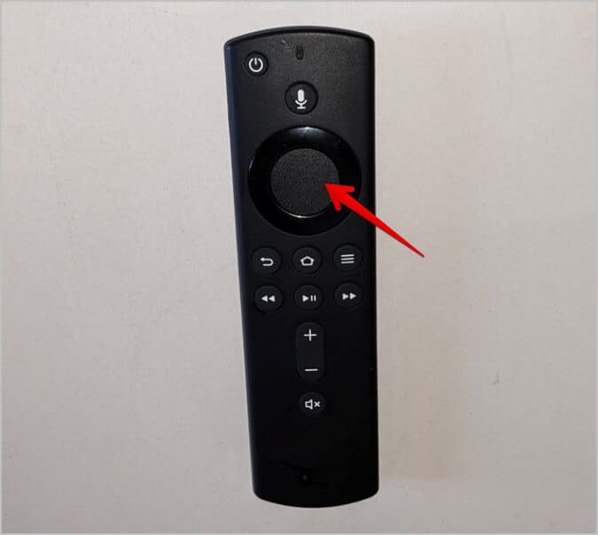 Fire-Tv-Remote-Select ما هي الأزرار المختلفة الموجودة على جهاز التحكم عن بعد في Fire TV Remote