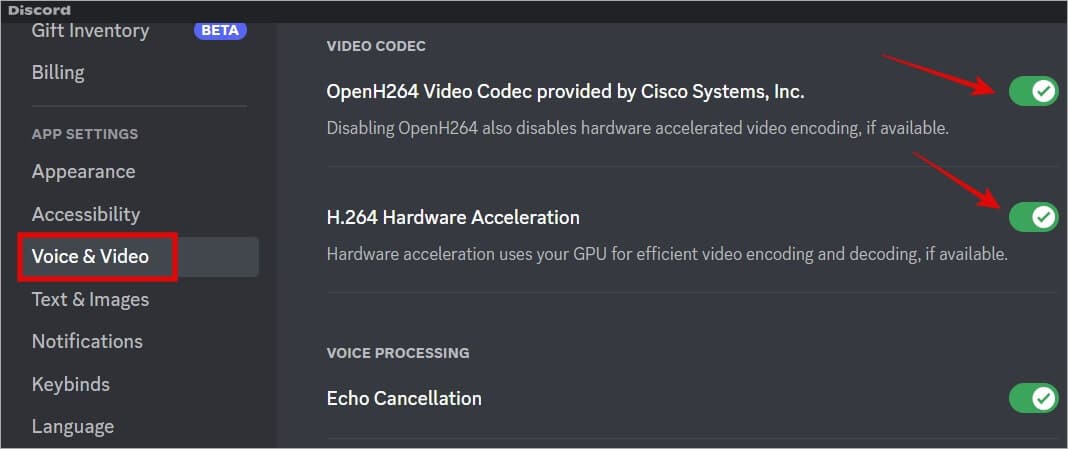Fix-Discord-Stream-Showing-Black-Screen-20 13 طريقة لإصلاح عرض ستريم Discord الذي يظهر شاشة سوداء