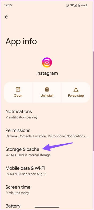 Fix-Instagram-not-loading-stories-16 أفضل 9 طرق لإصلاح عدم تحميل القصص على Instagram
