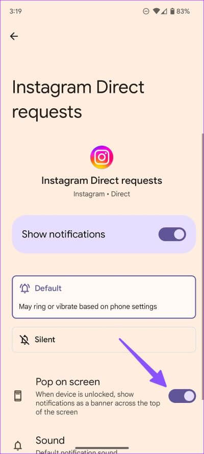 أفضل 9 طرق لإصلاح عدم عمل إشعارات Instagram ما لم تفتح L'application- %categories