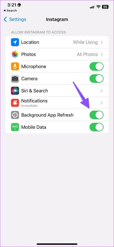 Fix-Instagram-notifications-not-working-unless-you-open-the-app-4 أفضل 9 طرق لإصلاح عدم عمل إشعارات Instagram ما لم تفتح التطبيق