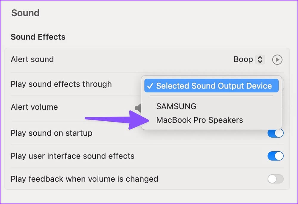 أفضل 7 طرق لإصلاح عدم عمل صوت الإشعار على Mac - %categories