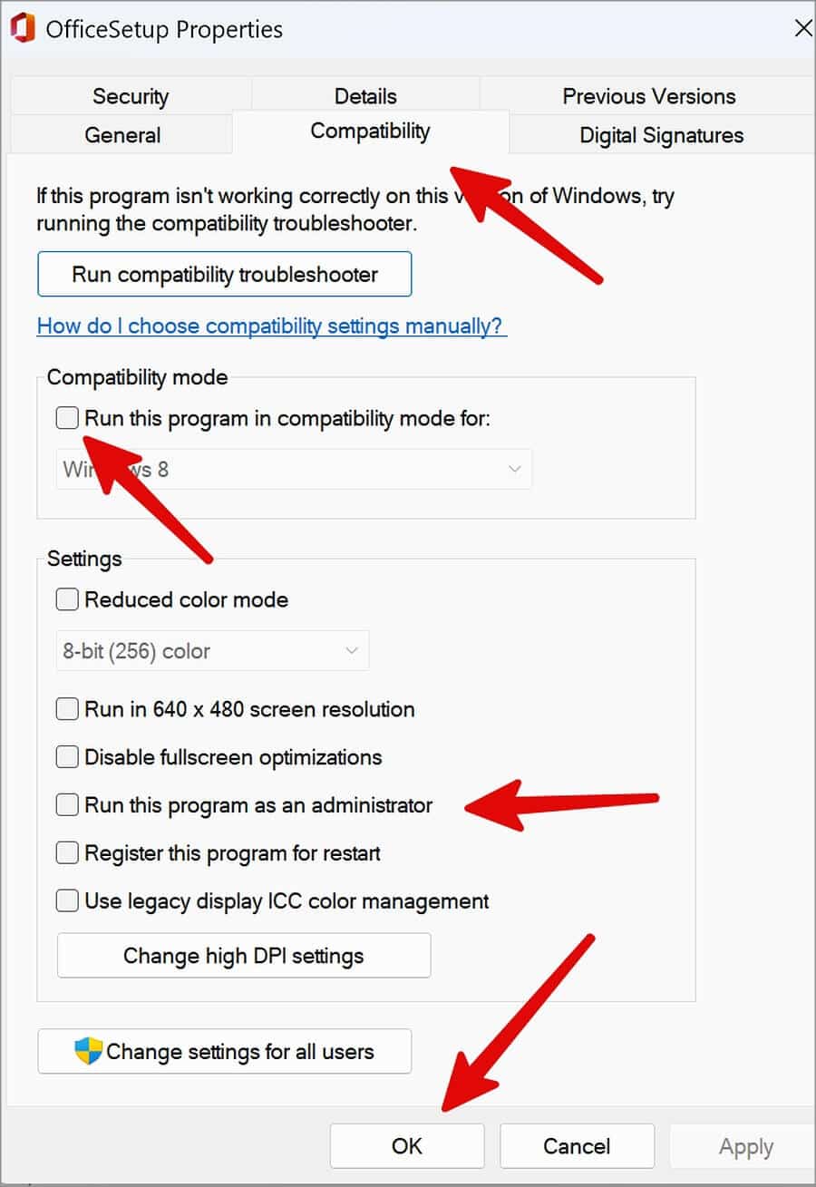 Fix-Microsoft-Office-Stuck-on-Getting-Things-Ready-10 أفضل 9 طرق لإصلاح مشكلة Microsoft Office عالق عند تجهيز الأشياء