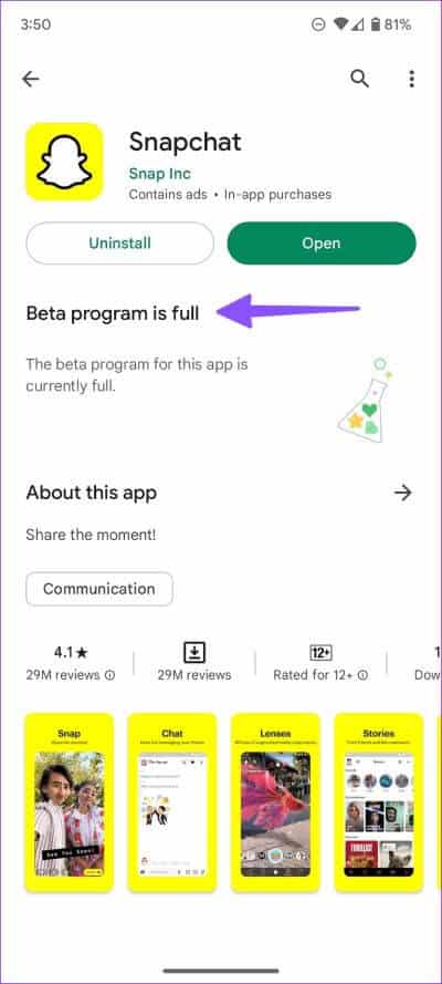 Fix-Snapchat-Camera-Lag-on-iPhone-and-Android-10 أفضل 6 طرق لإصلاح بطئ الكاميرا في Snapchat على iPhone و Android