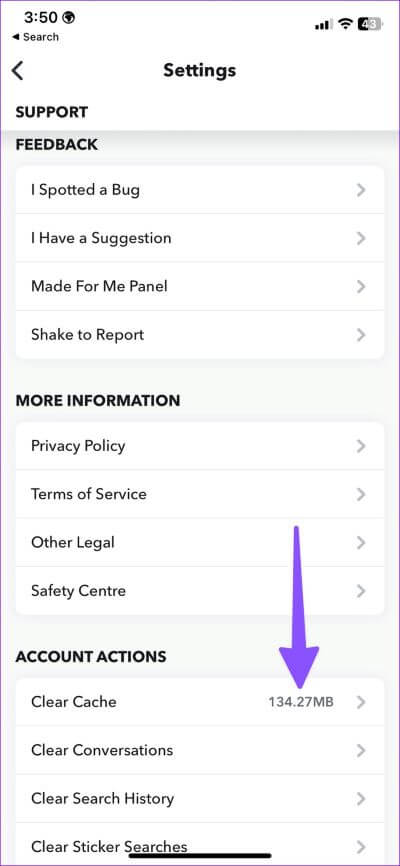 Fix-Snapchat-Camera-Lag-on-iPhone-and-Android-3 أفضل 6 طرق لإصلاح بطئ الكاميرا في Snapchat على iPhone و Android