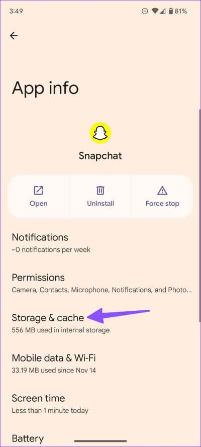 Fix-Snapchat-Camera-Lag-on-iPhone-and-Android-8 أفضل 6 طرق لإصلاح بطئ الكاميرا في Snapchat على iPhone و Android