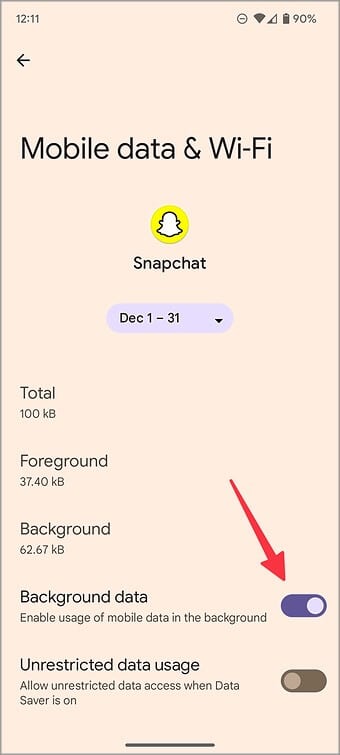 Fix-Snapchat-not-working-on-mobile-data-2 أفضل 9 طرق لإصلاح عدم عمل Snapchat على بيانات الجوال