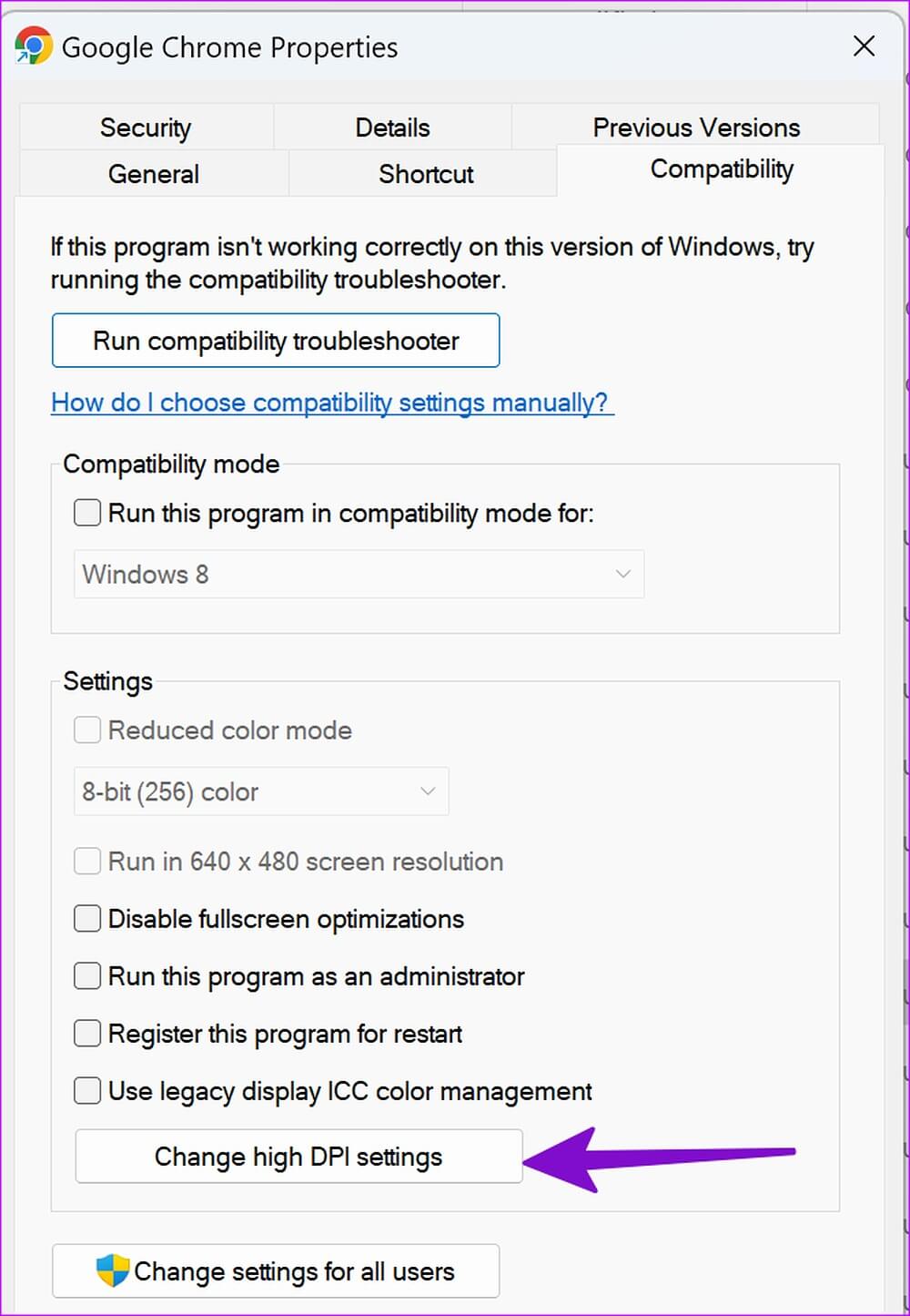 Fix-scaling-and-zoom-issues-in-Google-Chrome-9 أفضل 8 طرق لإصلاح مشاكل القياس والتكبير في Google Chrome