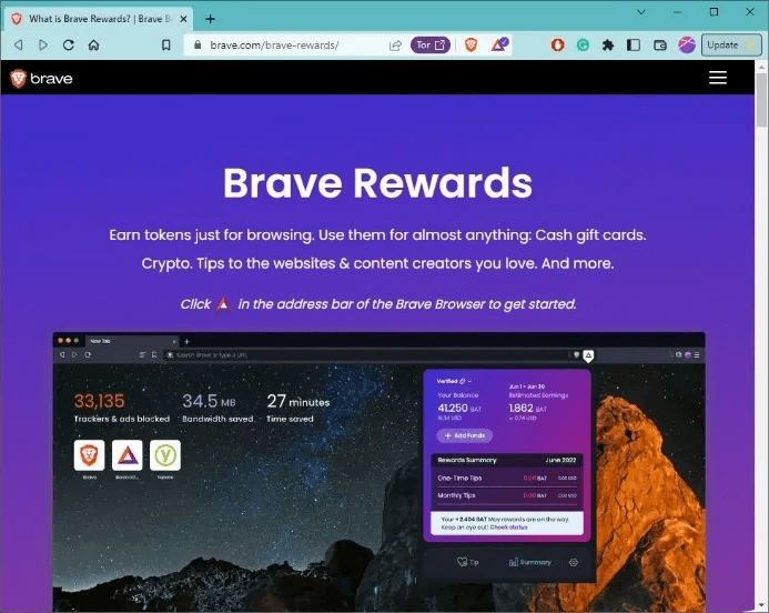 Gaming-browsers-brave-rewards.jpg أفضل متصفحات الألعاب على Windows