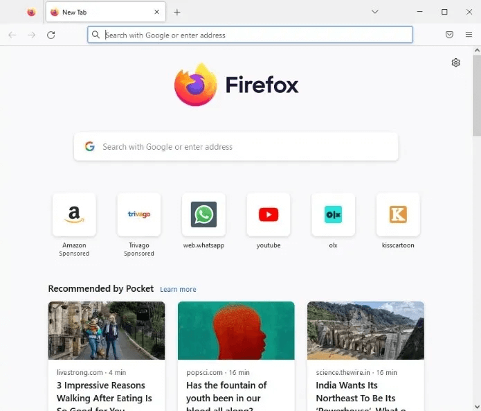 Gaming-browsers-firefox-home.jpg أفضل متصفحات الألعاب على Windows