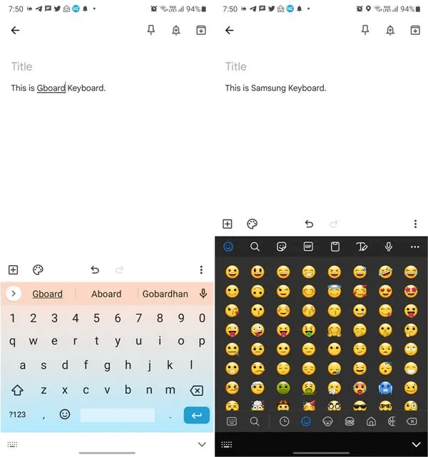 مقارنة بين Gboard و Samsung Keyboard و SwiftKey: أيهما أفضل؟ - %categories