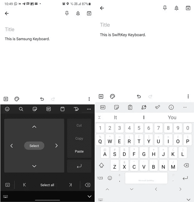 مقارنة بين Gboard و Samsung Keyboard و SwiftKey: أيهما أفضل؟ - %categories