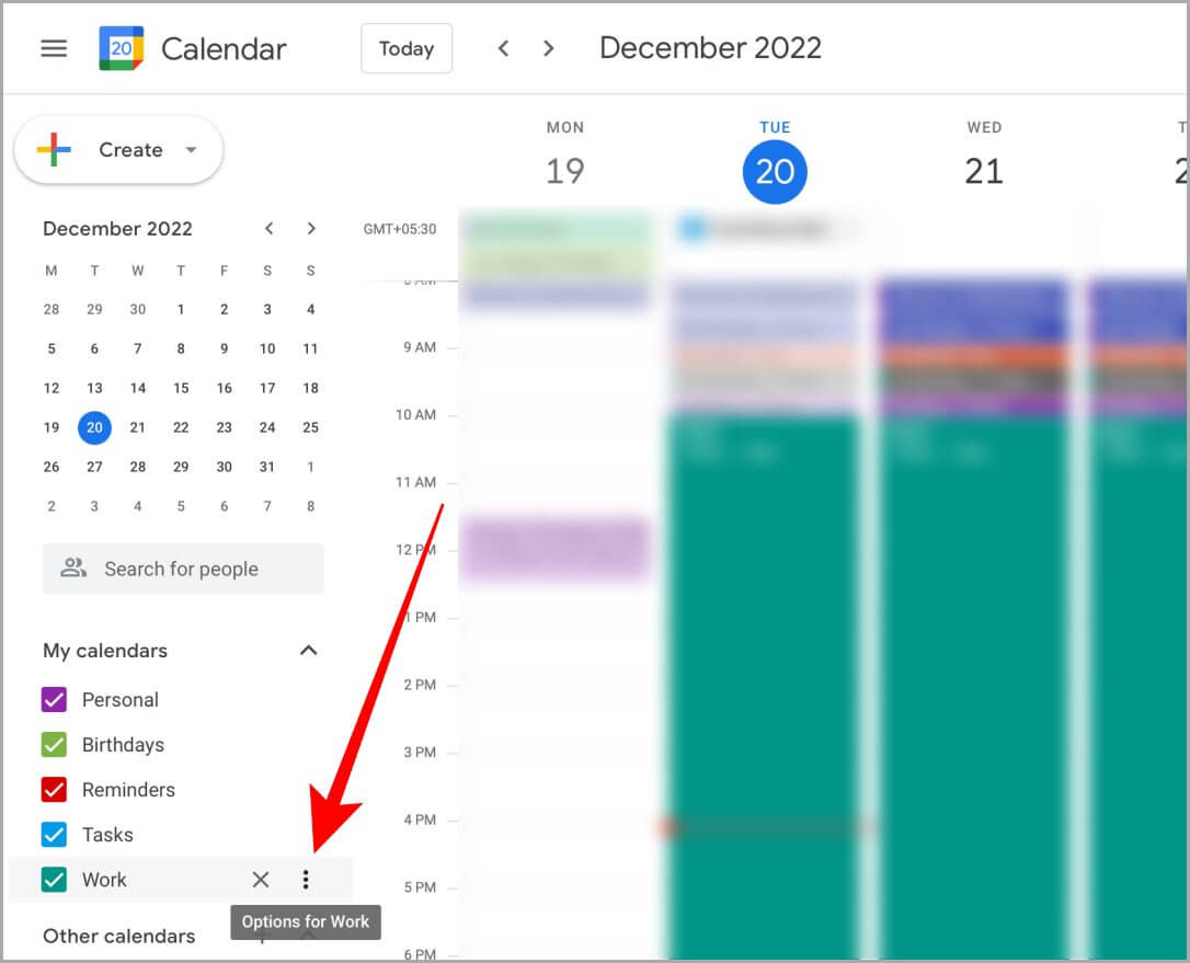 Google-Calendar-on-Web 3 طرق لإضافة تقويم Google إلى iPhone