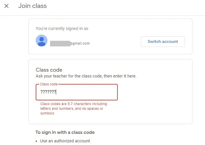 Google-Classroom-Join-Class-Search-Code.jpg أفضل النصائح والبرامج التعليمية لـ Google Classroom