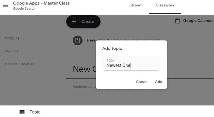 Google-Classroom-Topics.jpg أفضل النصائح والبرامج التعليمية لـ Google Classroom