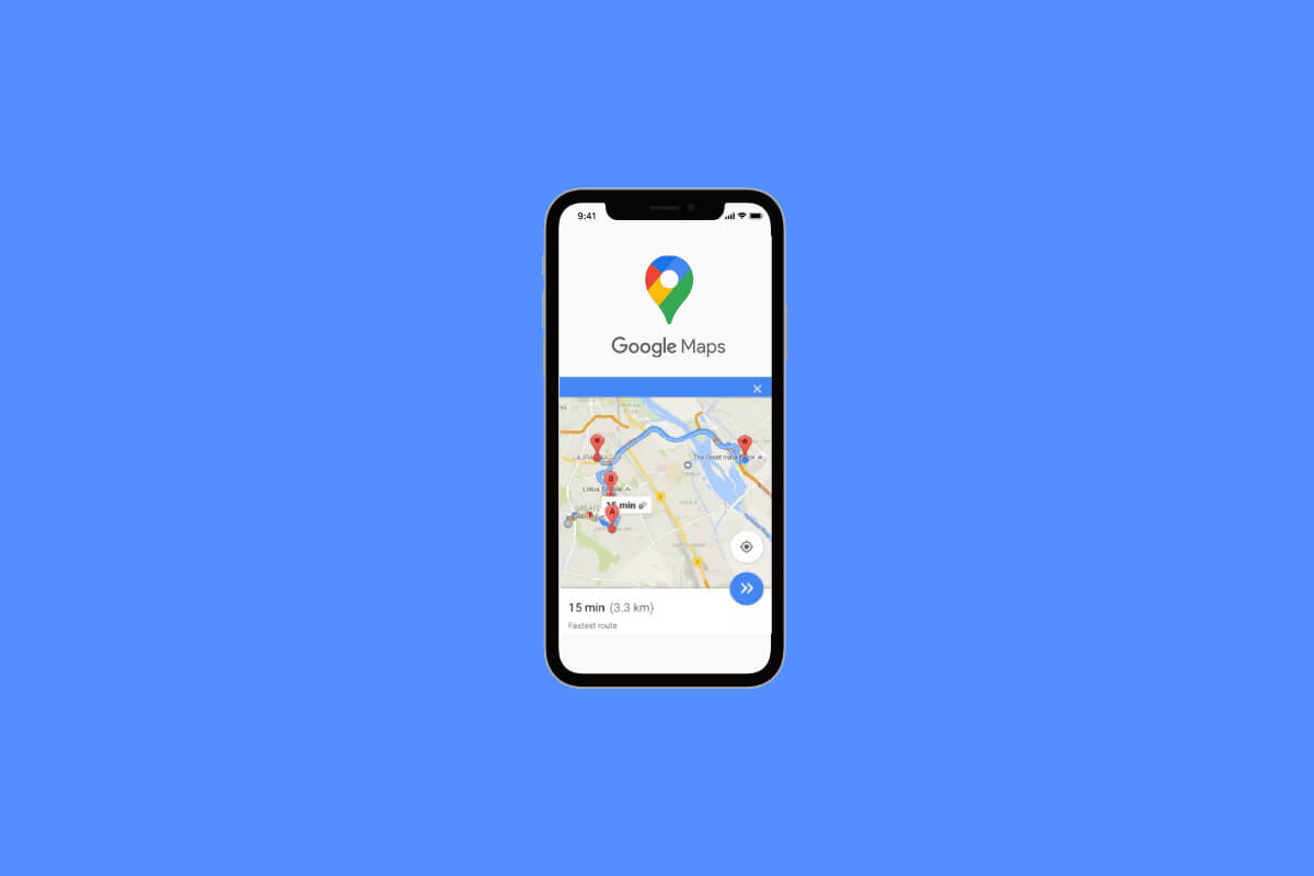 Google-Maps-quickest-route-multiple-destinations كيفية الحصول على أسرع طريق من Google Maps مع وجهات متعددة