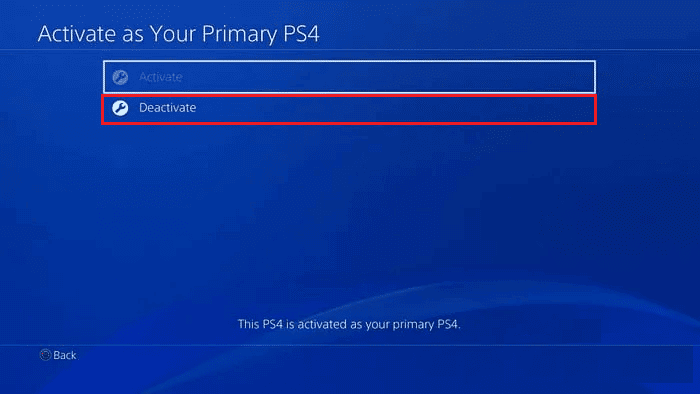 Hit-the-Deactivate-option كيفية تغيير الرقابة الأبوية على PS4
