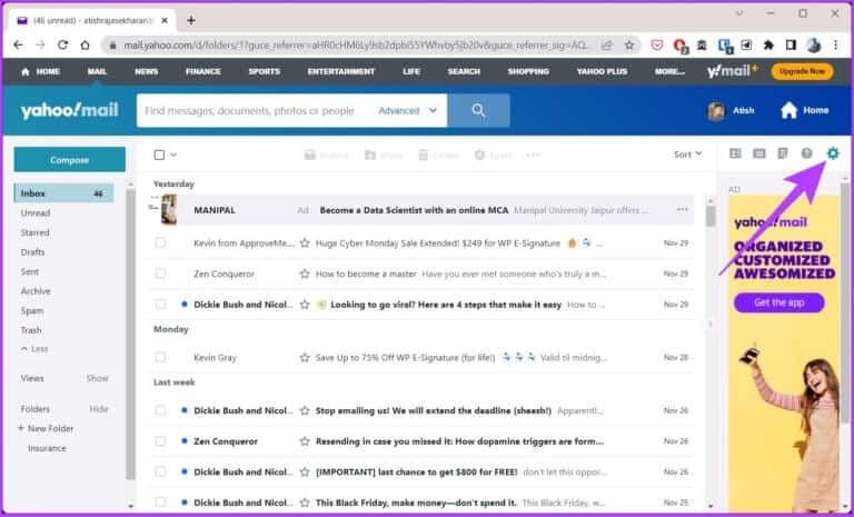 كيفية حظر رسائل البريد الإلكتروني على Yahoo Mail - %categories