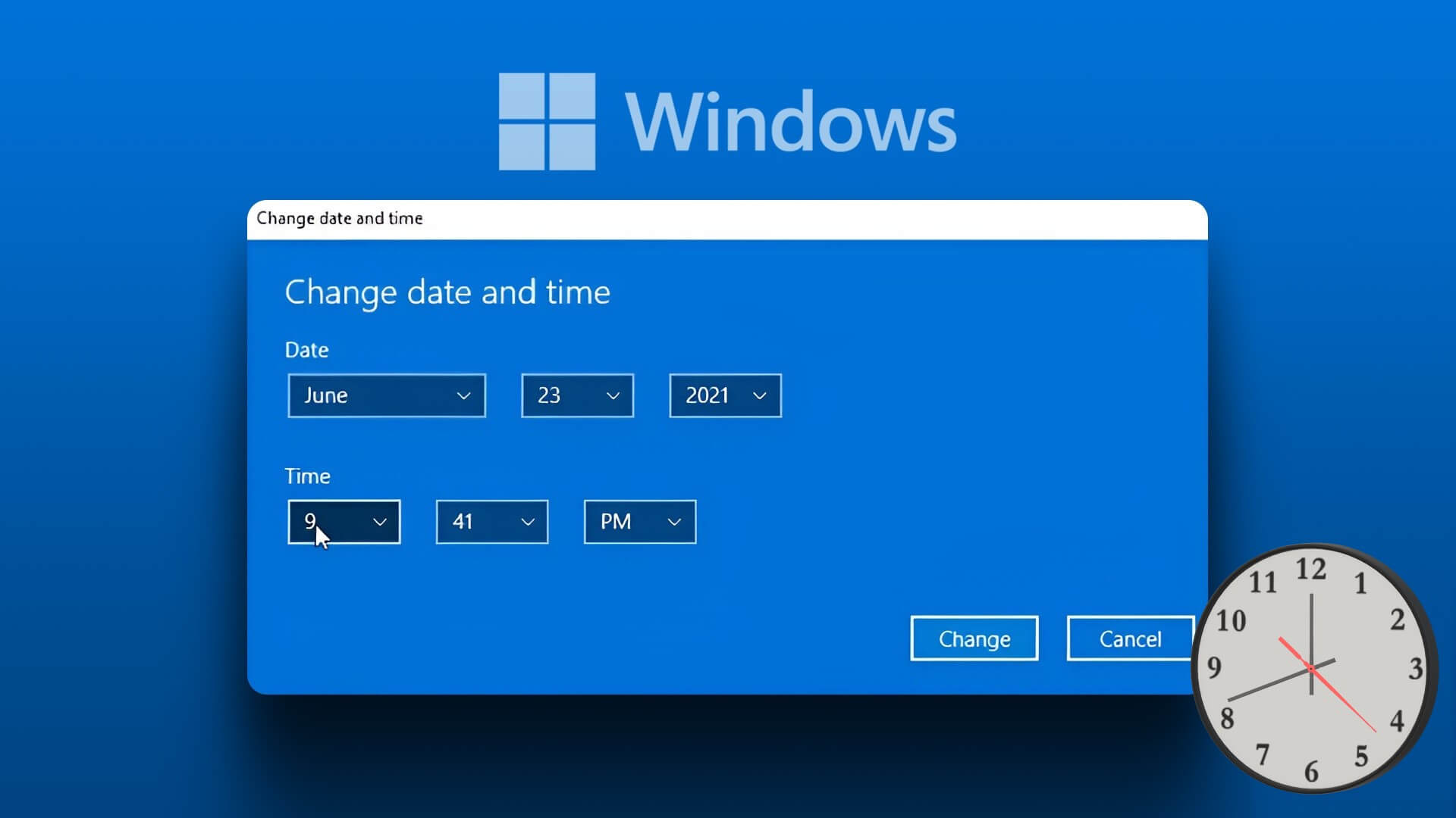 كيفية تغيير التاريخ والوقت على Windows 10 و 11 - %categories
