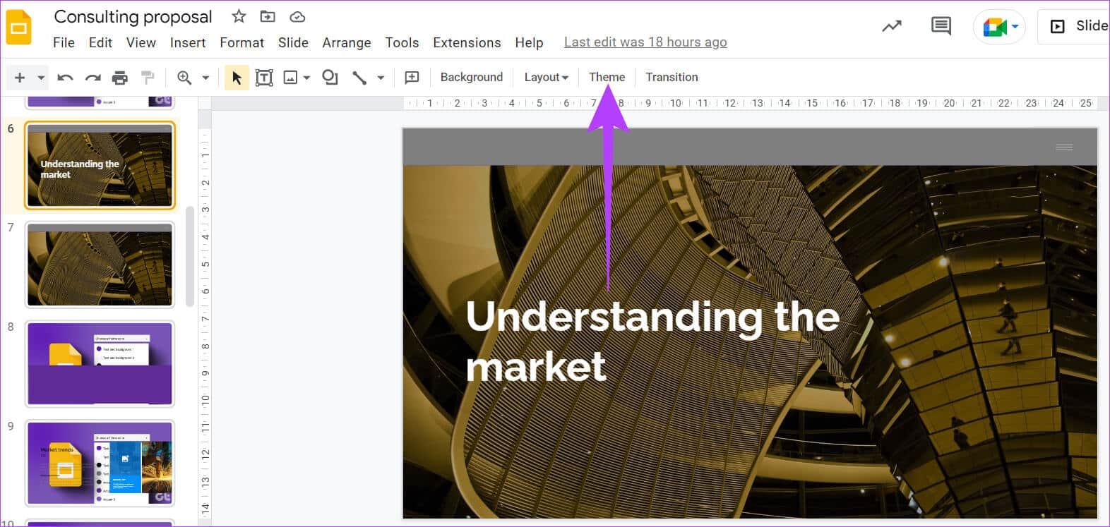 كيفية تغيير السمة وألوان النسق في Google Slides - %categories