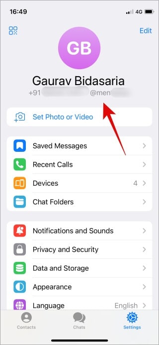 How-to-Copy-Telegram-Profile-link-1 كيفية نسخ ملف تعريف Telegram ، المجموعة ، القناة ، روابط الرسائل